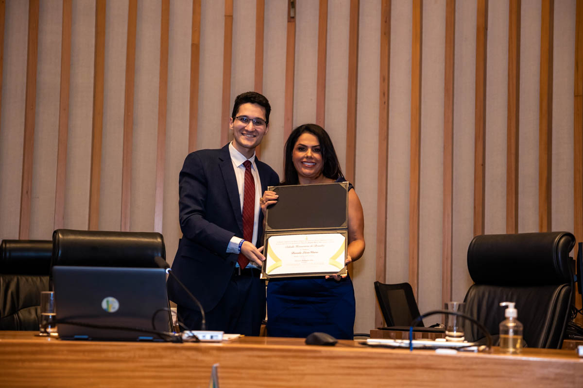 Deputado Joaquim Roriz Neto e Daniela Lúcia Vieira 