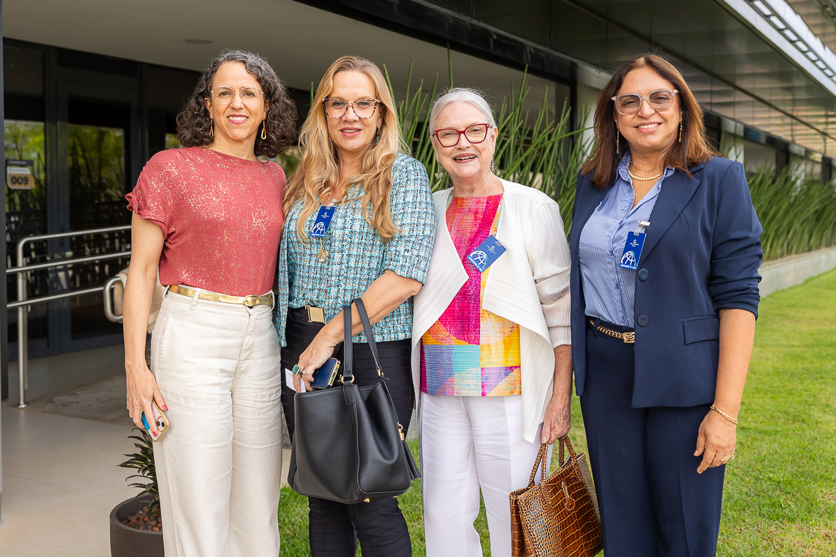 Elisa Diniz, Renata Laporta, Claudia Pereira e Nildete Santana de Oliveira