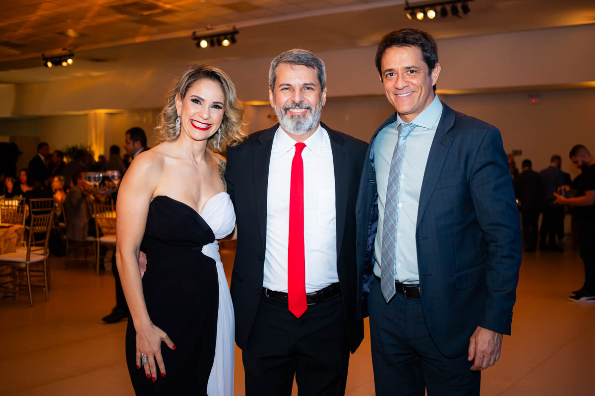 Fabiana Balduino, Fábio William e Guilherme Reinecken