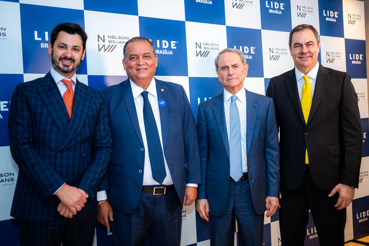 Fernando Cavalcanti, Eduardo Gomes, Paulo Octávio e José Aparecido Freire