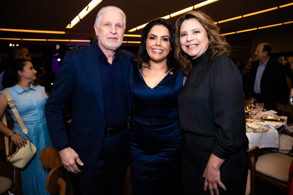 Gilmar Farias, Daniela Lúcia Vieira e Rejane Farias