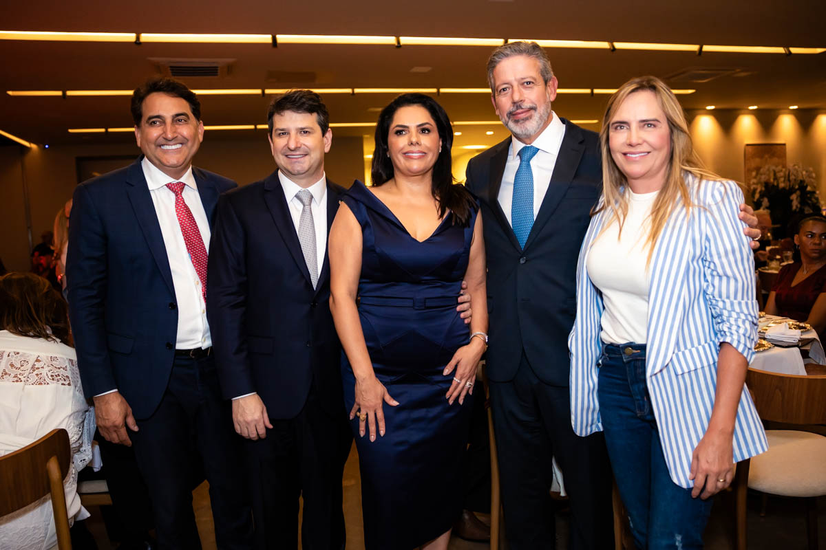 Gilvan Maximo, Marcelo Perboni, Daniela Lúcia Vieira, Arthur Lira e Celina Leão