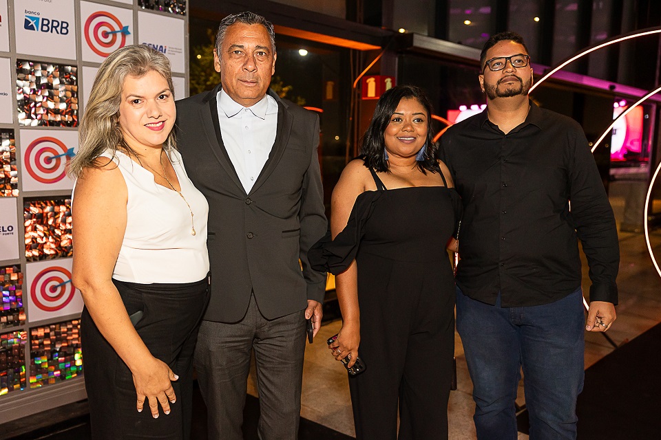 Jeane Azcutia, Marcos Azcutia, Mayana Barbosa e Carlos Alberto (pollyele)