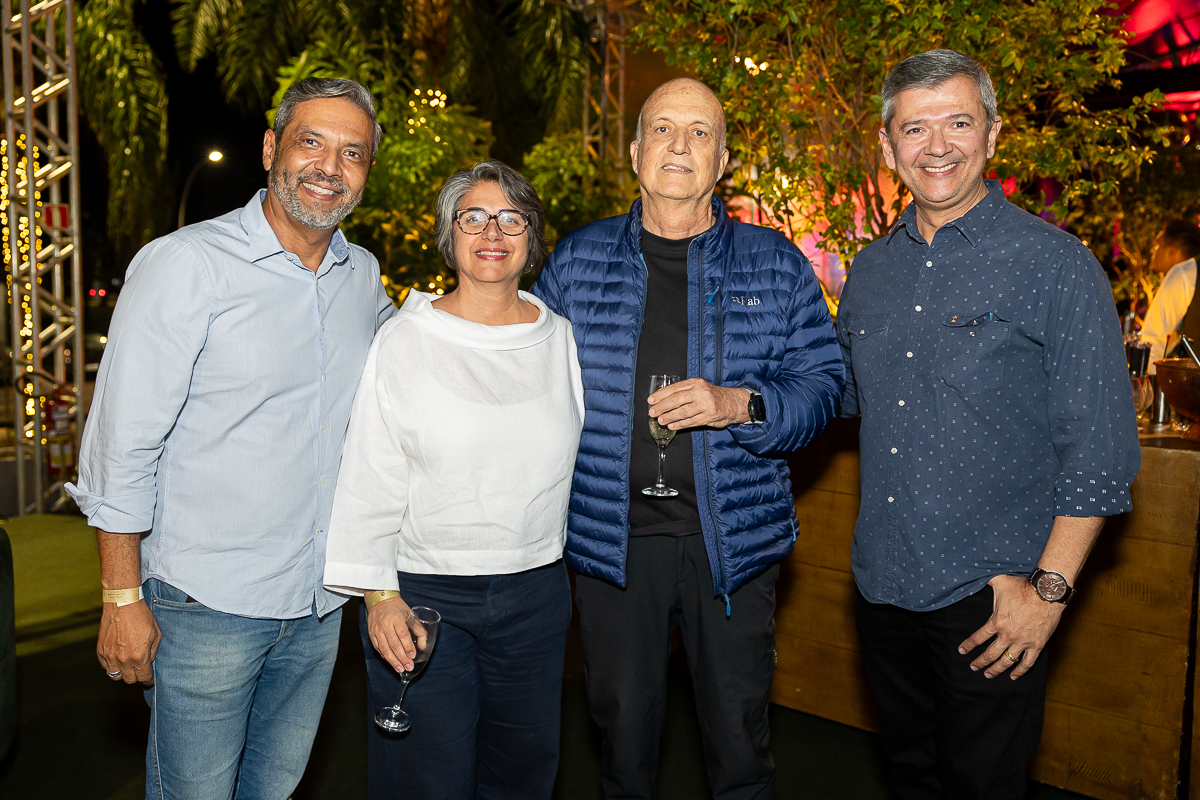 João Marcos Mesquita, Letícia Miranda, Edson Costacurta e Marcos Atayde