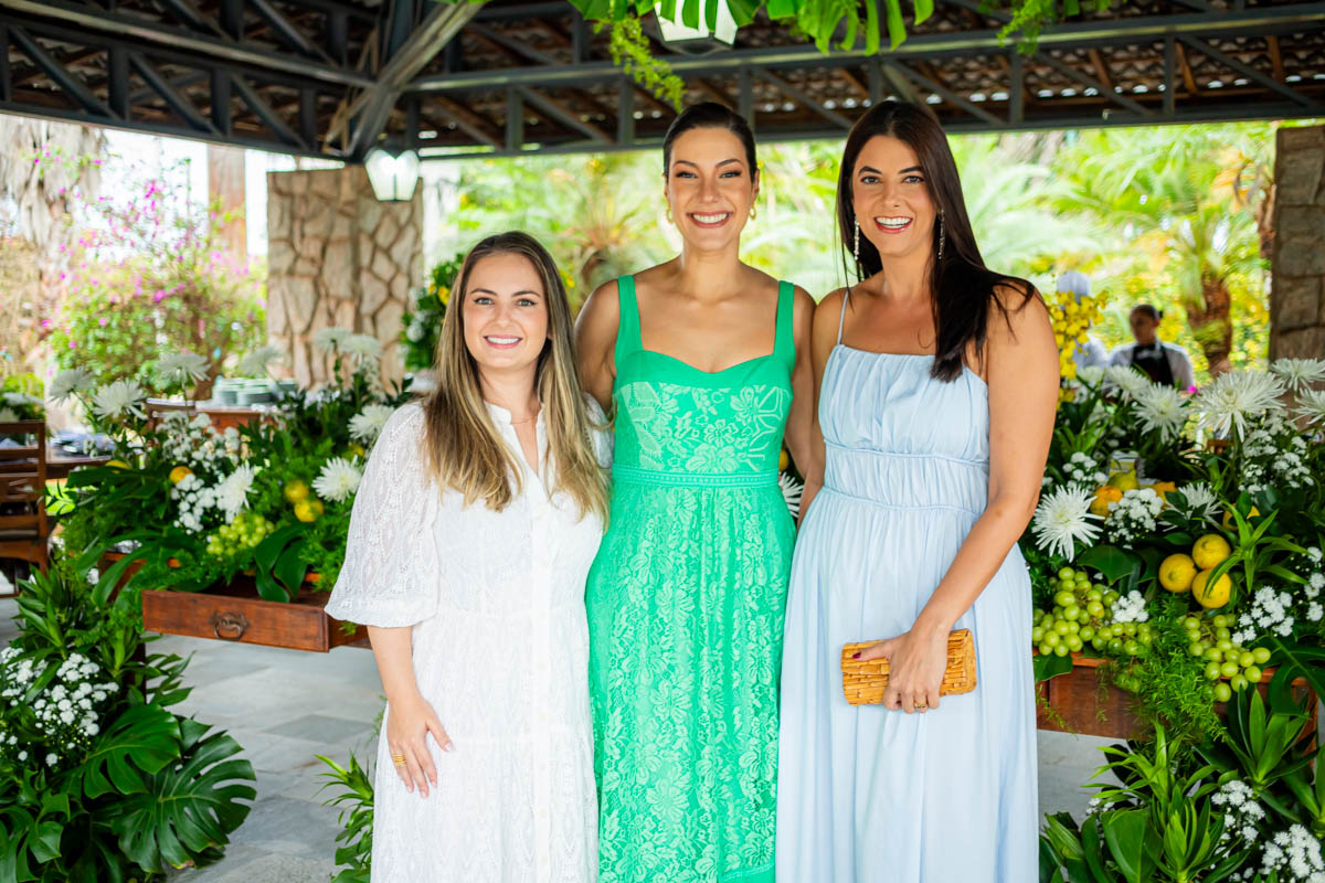 Luiza Nasr, Gabriela Bessa e Flávia Nasr