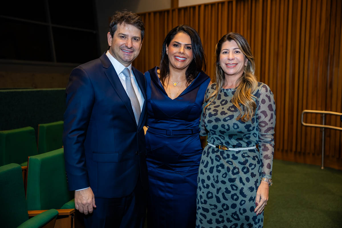 Marcelo Perboni, Daniela Lúcia Vieira e Daniele Mesquita