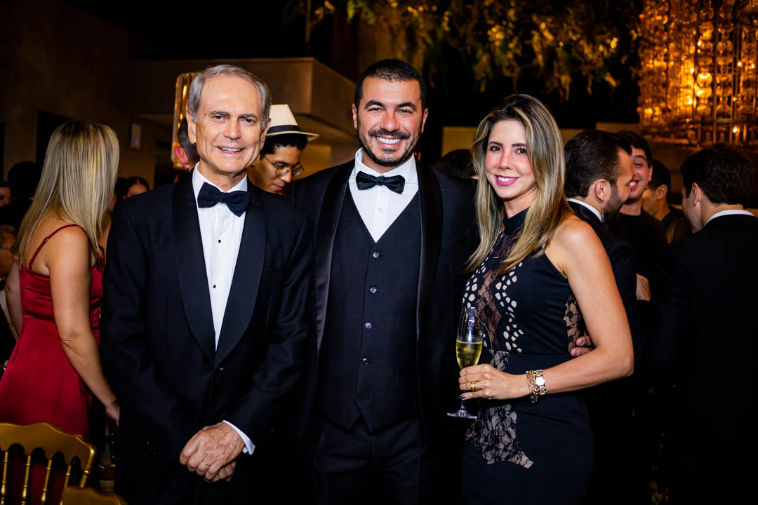 Paulo Octávio, Luís Miranda e Natália Miranda