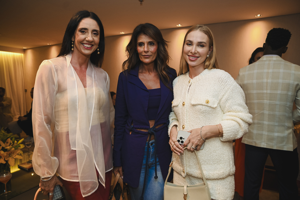 Renata Foresti, Anna Paola Pimenta da Veiga e Elina Porto 