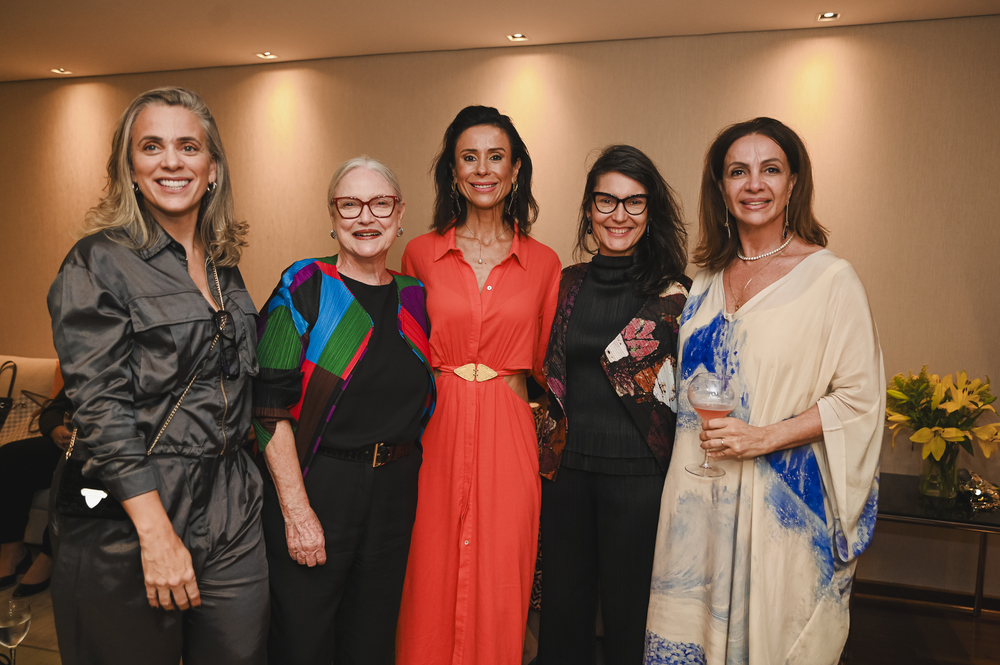 Renata Monnerat, Claudia Pereira, Maira Gadelha, Priscila Monteiro e Paula Santana