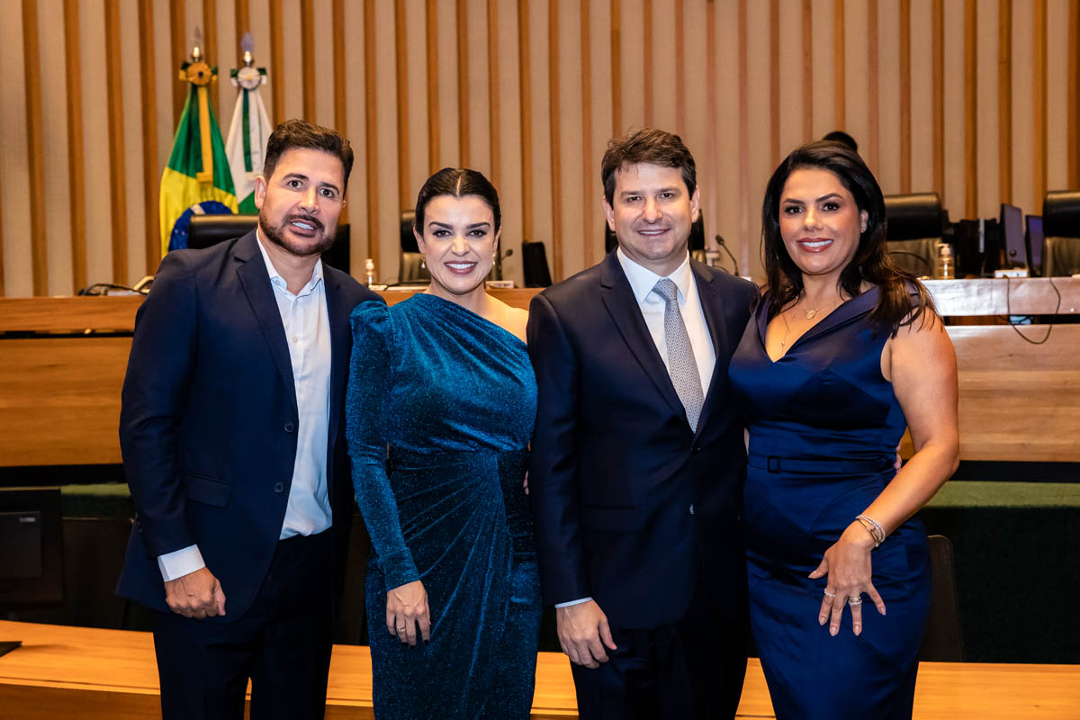 Wilson Porto, Gisele Ferreira, Marcelo Perboni e Daniela Lúcia Vieira