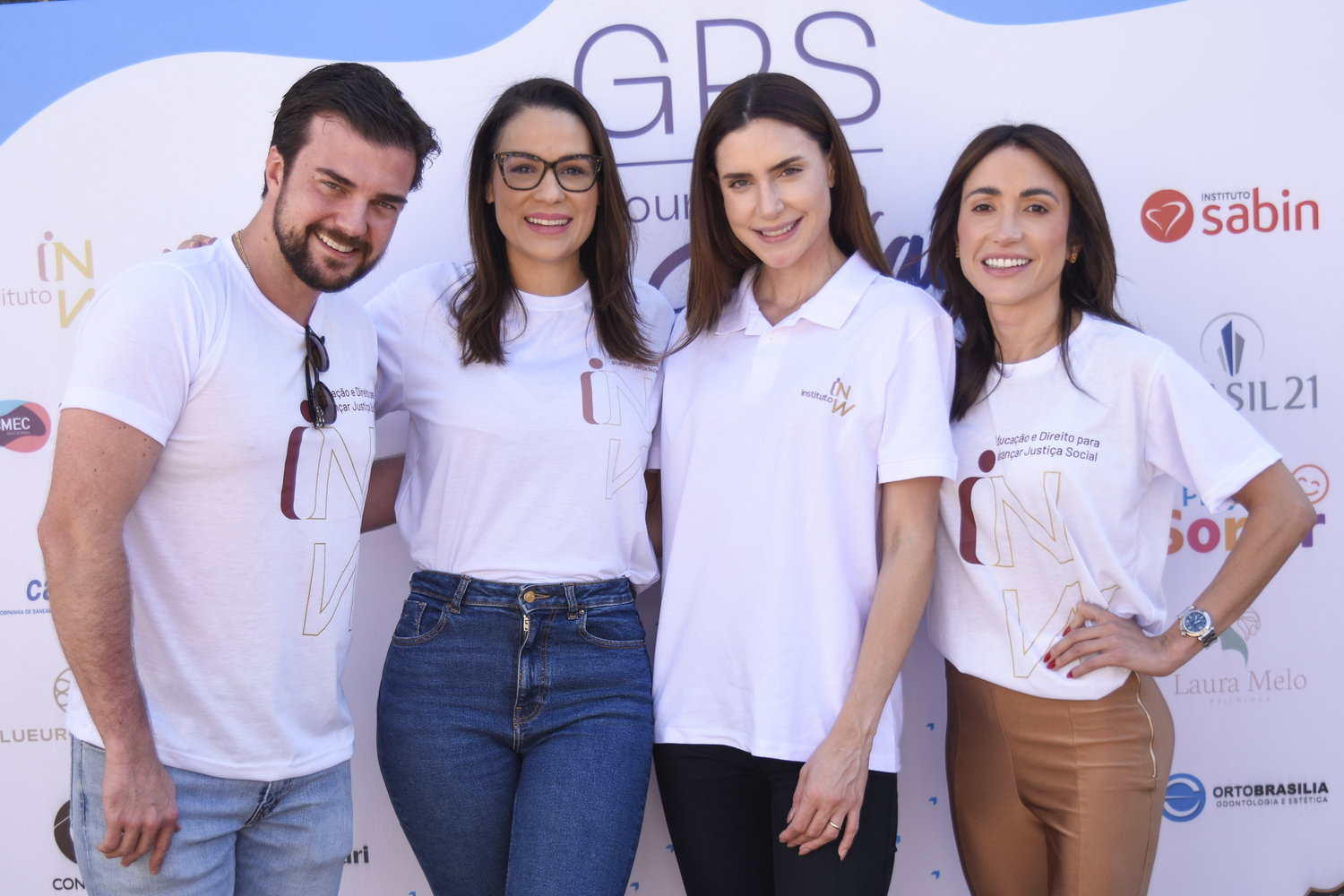 Alberto Carbonar, Tainah Mello, Anne Wilians e Carolina Mendes