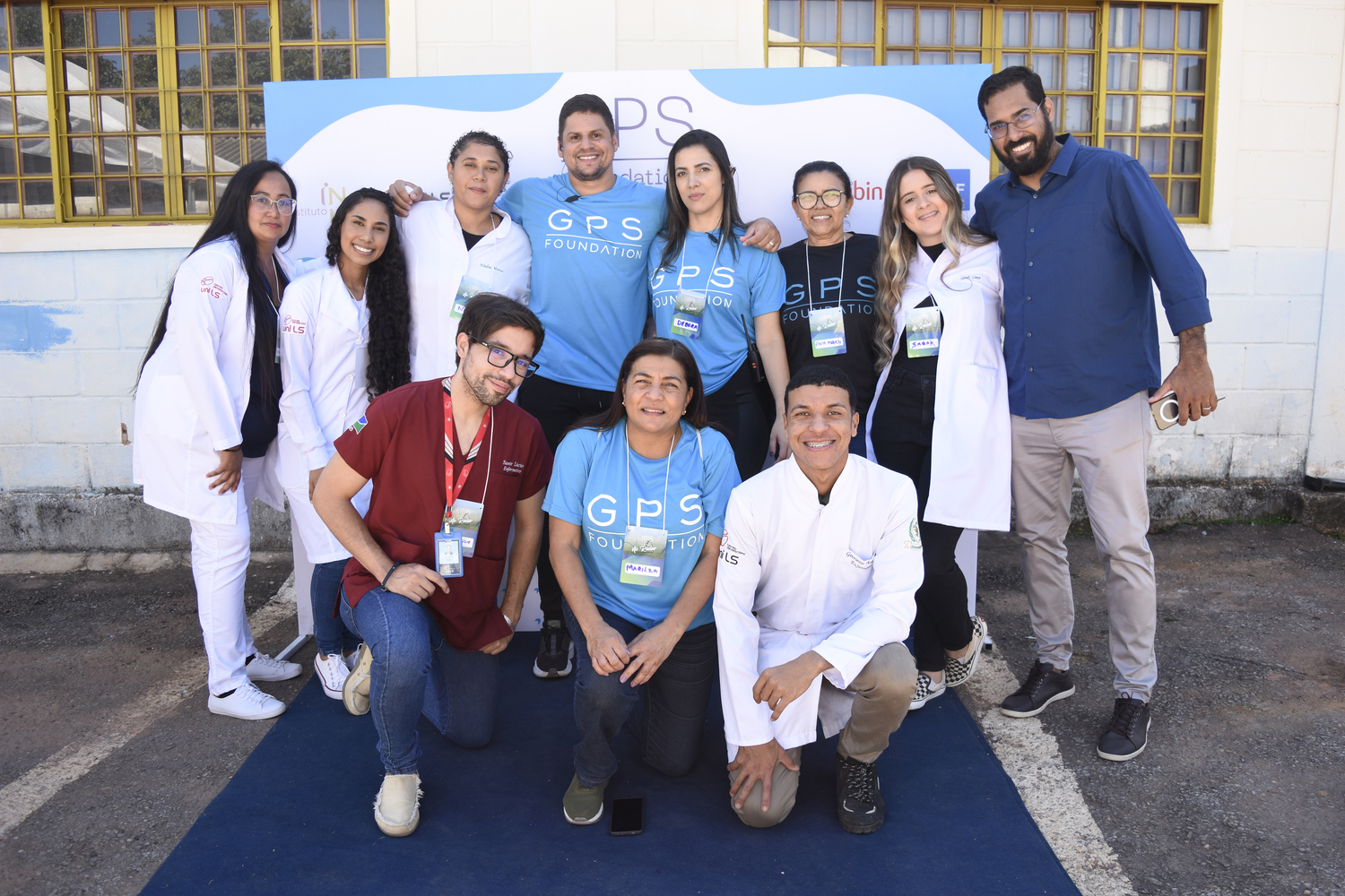 Ana Nascimento, Mariana, Nadia, Pedro, Débora, Ana Marly, Sarah, Enyio Lobo, Samir Lúcio, Marilza e Geovanne