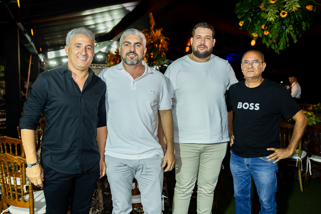 Bruno Mendonça, Diogo Lima, Rogério César e Claudinei Santana