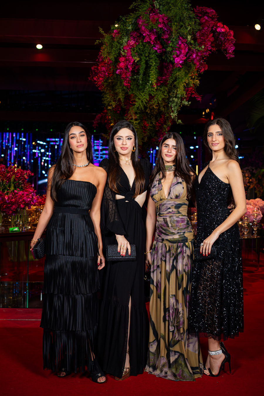 Catarina Lins, Maria Fernanda Miziara, Júlia Aspesi e Karen Curi