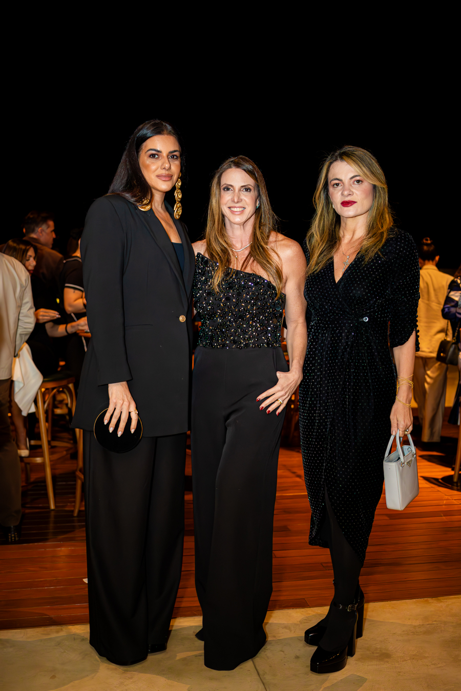 Cynthia Portella, Tatiana Pena e Juliana Barbosa