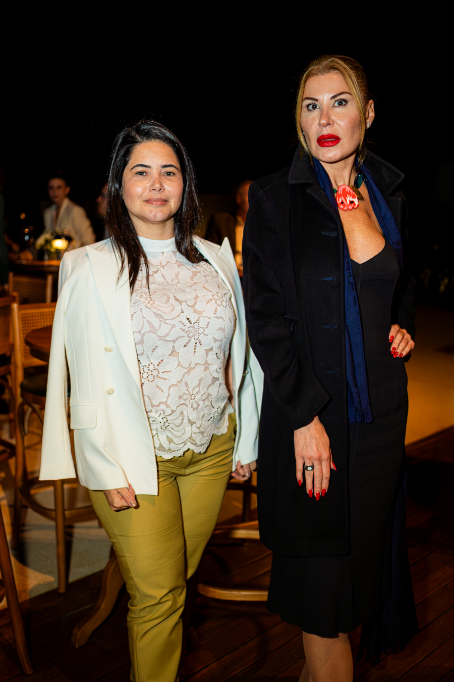 Fabiane Becker e Jeanne Maria Ribeiro