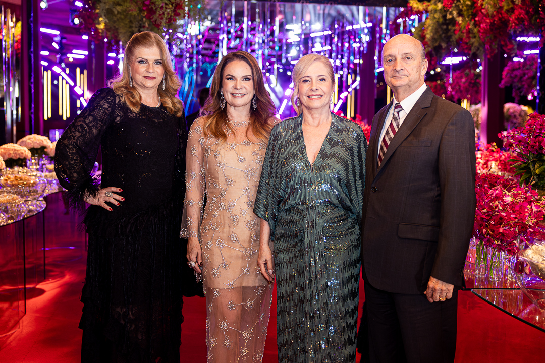 Glaucia Benevides, Isabela Lira, Margarida Kalil e Ronaldo Posada