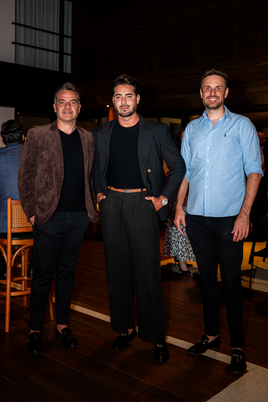 Gracco Magalhães, Guilherme Ribeiro e Ian Beekman