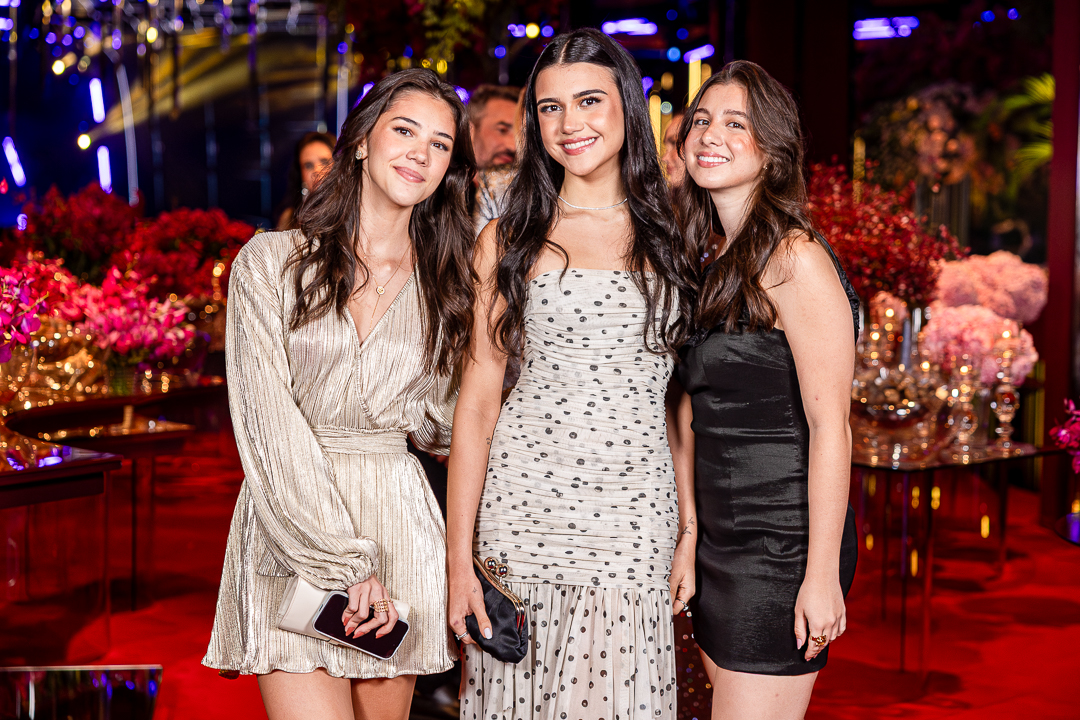 Isabella Ferreira, Fernanda Lima e Sabrina Paris