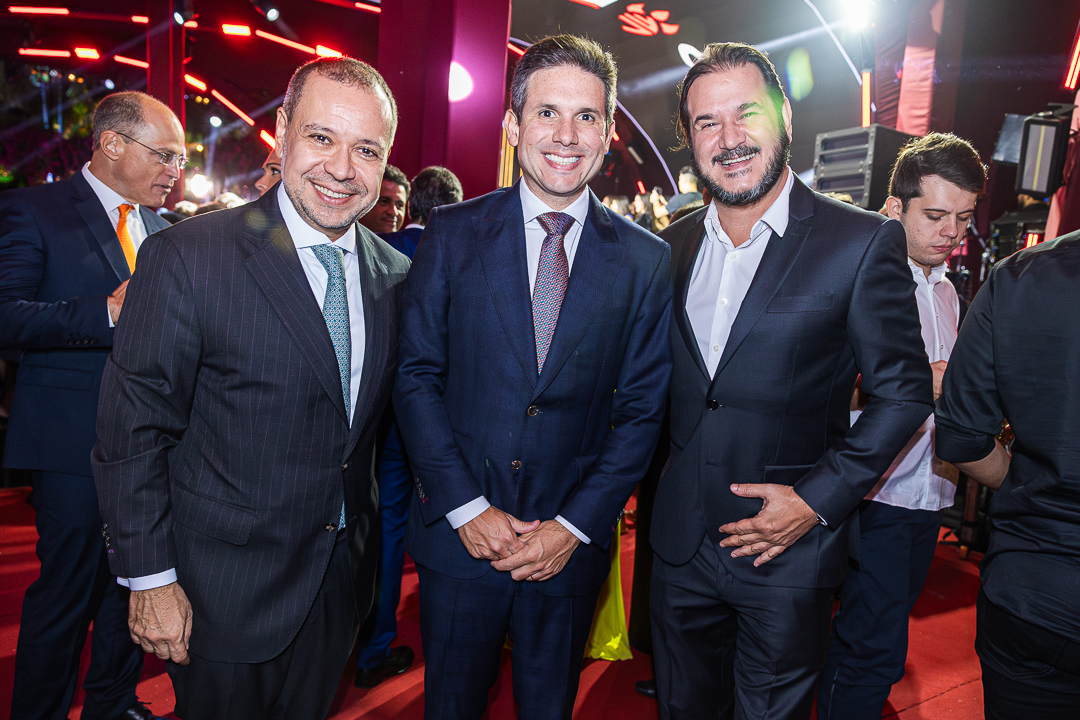 Joaquim Alves, Hugo Mota e Antônio Rueda