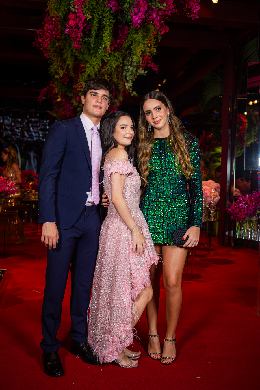 Luiz Arthur, Victoria Lira e Cleo Baldy