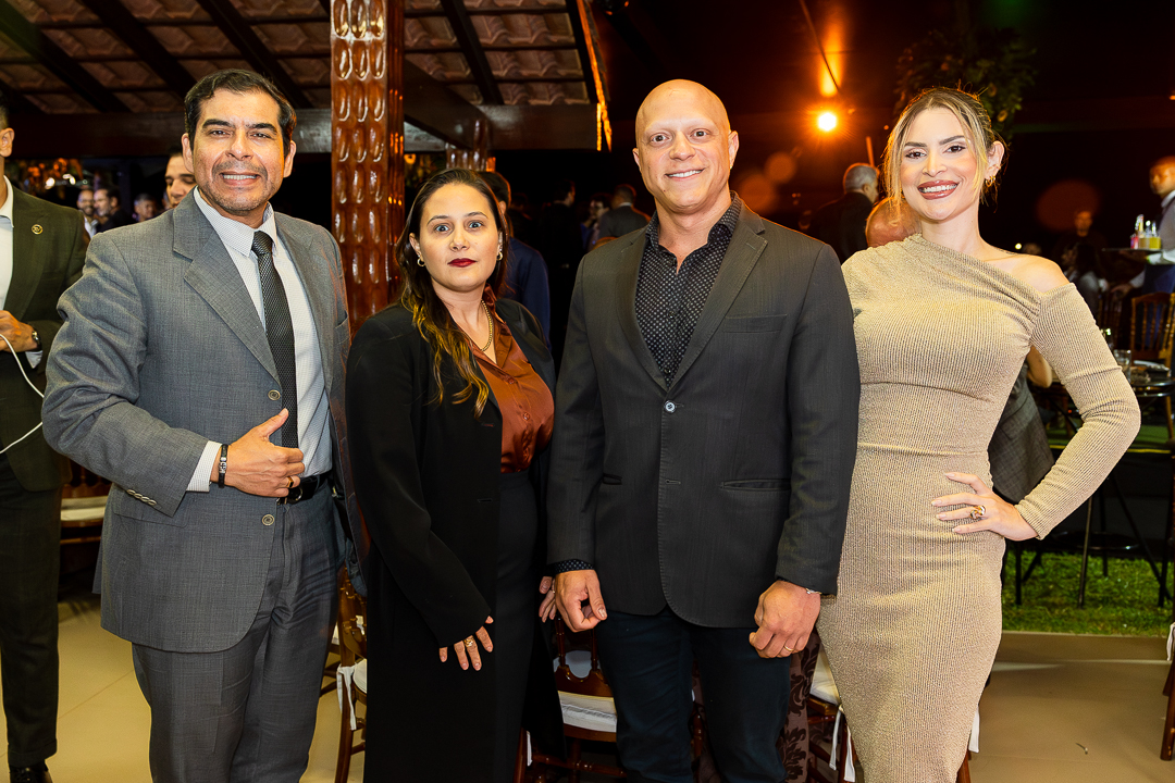 Mário Palma, Anna Gabriela Batista, Alexandre Batista e Anna Karolina Neiva
