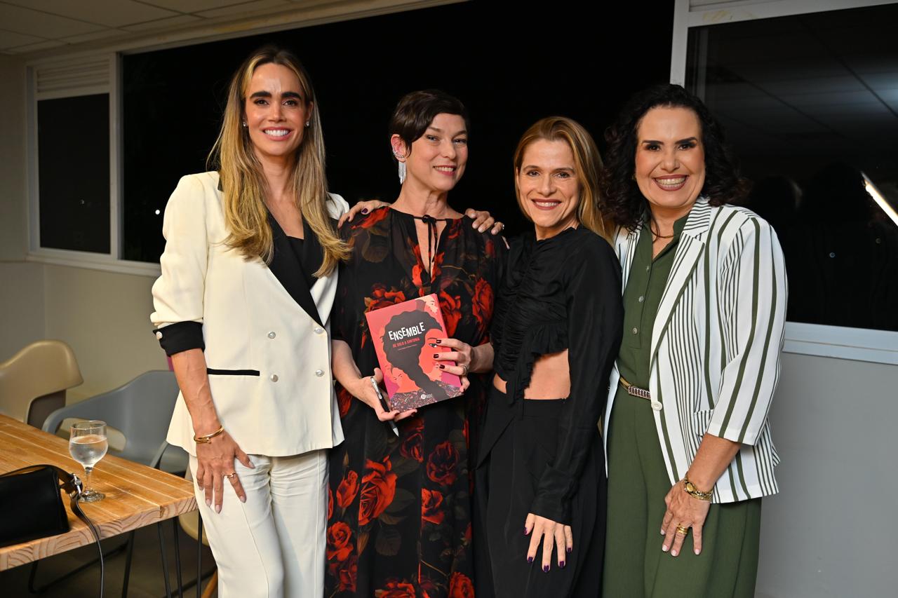 Em Brasília, Paloma Gastal e Maria Paula Fidalgo promovem lançamento de livro sobre jornada feminina