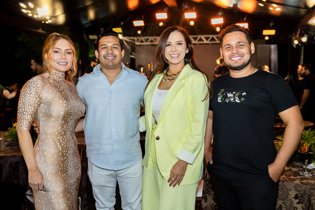 Sonaria Rubia, Douglas Magalhães, Andréia Ferreira do Carmo e Wiliam Camargo