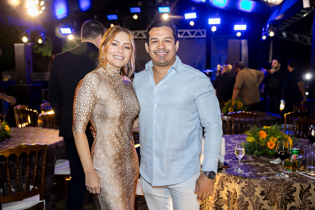 Sonaria Rubia e Douglas Magalhães