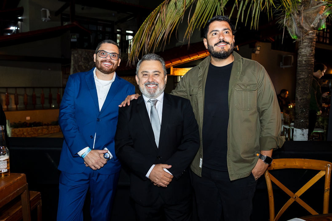 Thiago Gaúcho, Marcelo Pereira e Felipe Xavier