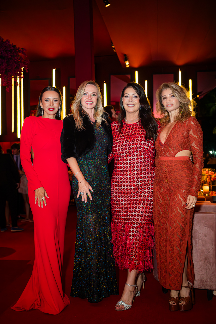 Vanessa Lemos, Cristiane Pimenta da Veiga, Georgia De Luca e Isabela Valença
