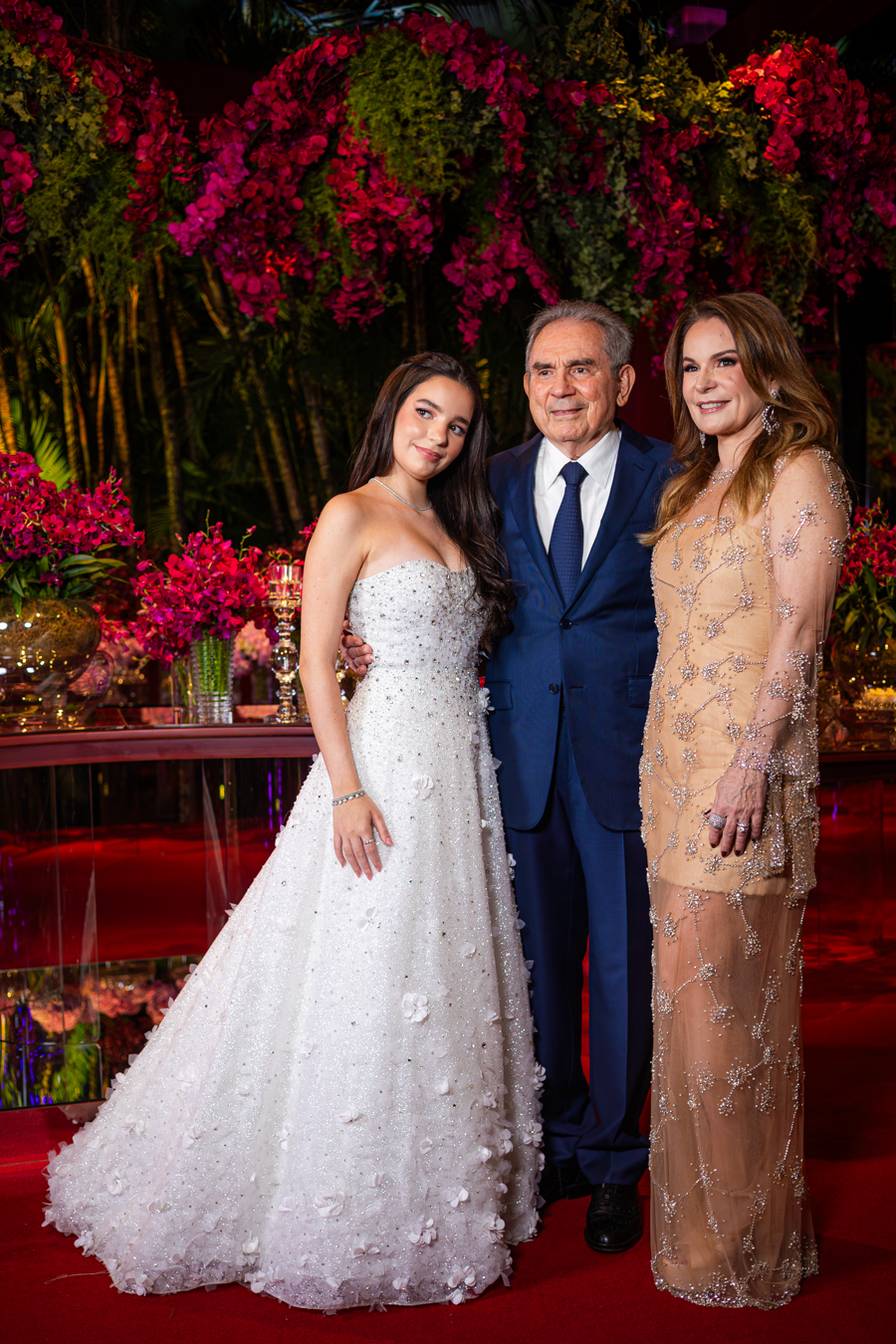 Victoria Lira, Raimundo Lira e Isabela Lira