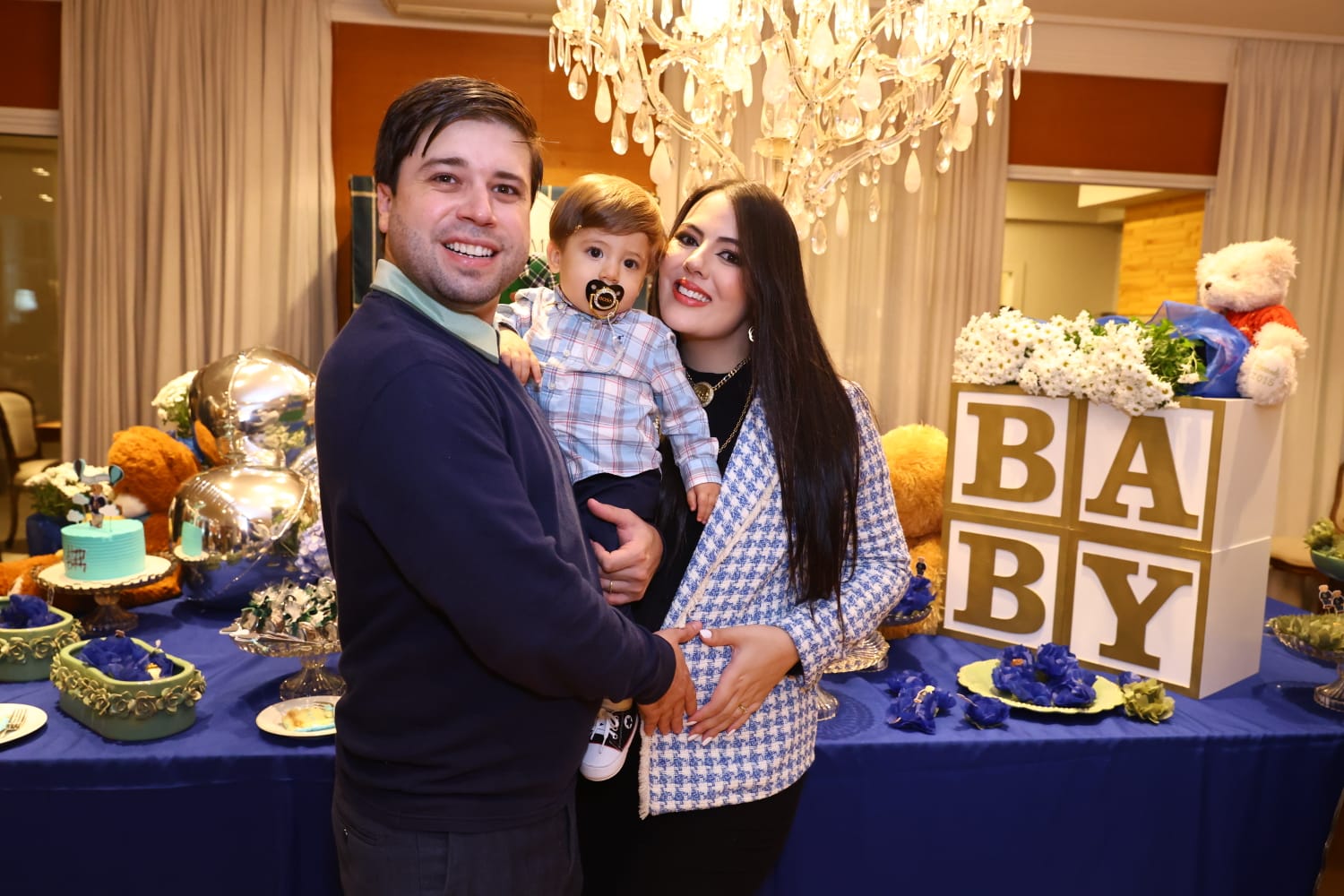 Marcus, Romeu e Maria Gabriella Miziara