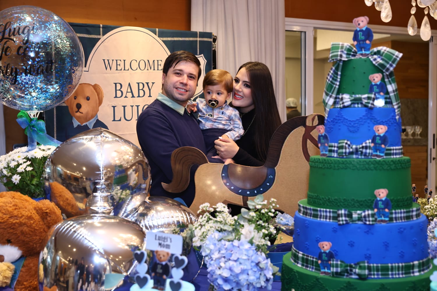 Marcus, Romeu e Maria Gabriella Miziara