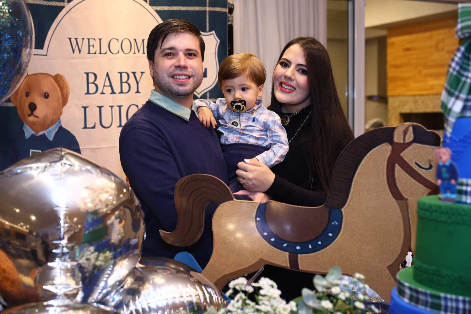 Marcus, Romeu e Maria Gabriella Miziara