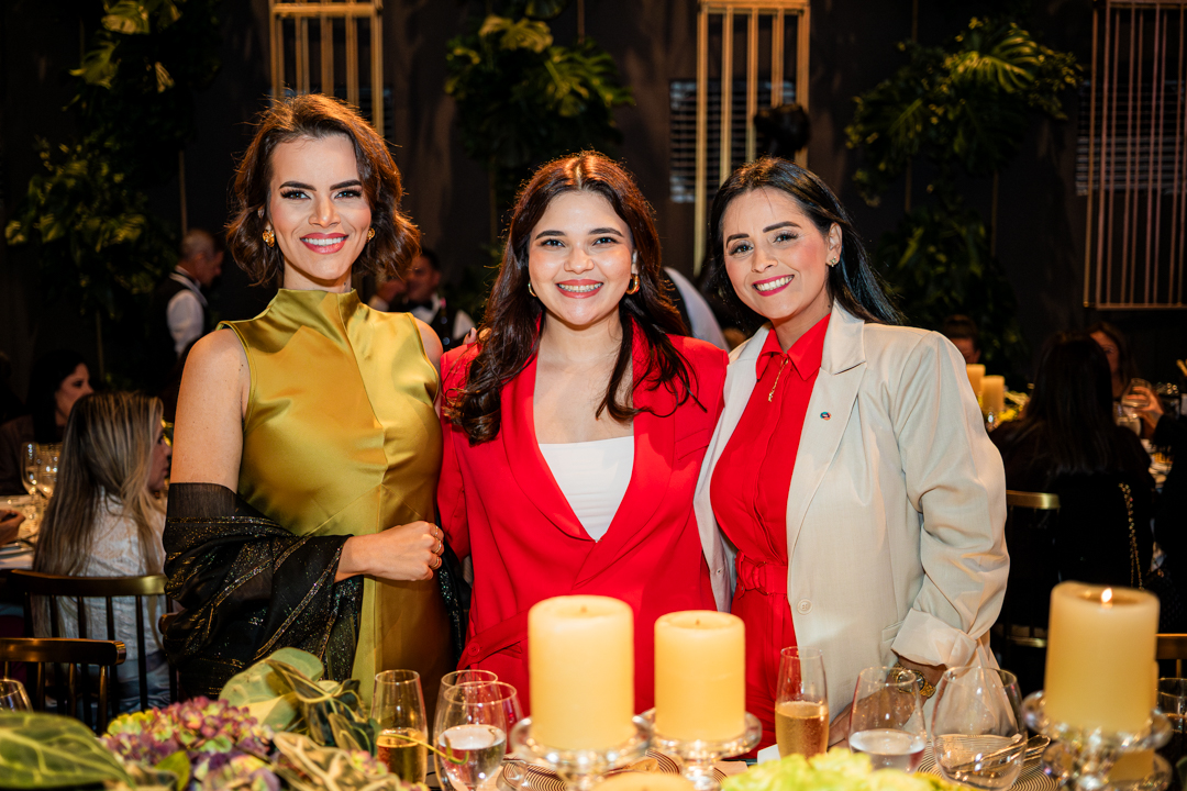 Aline Castelo Branco, Carolina Santos e Lúcia Vieira