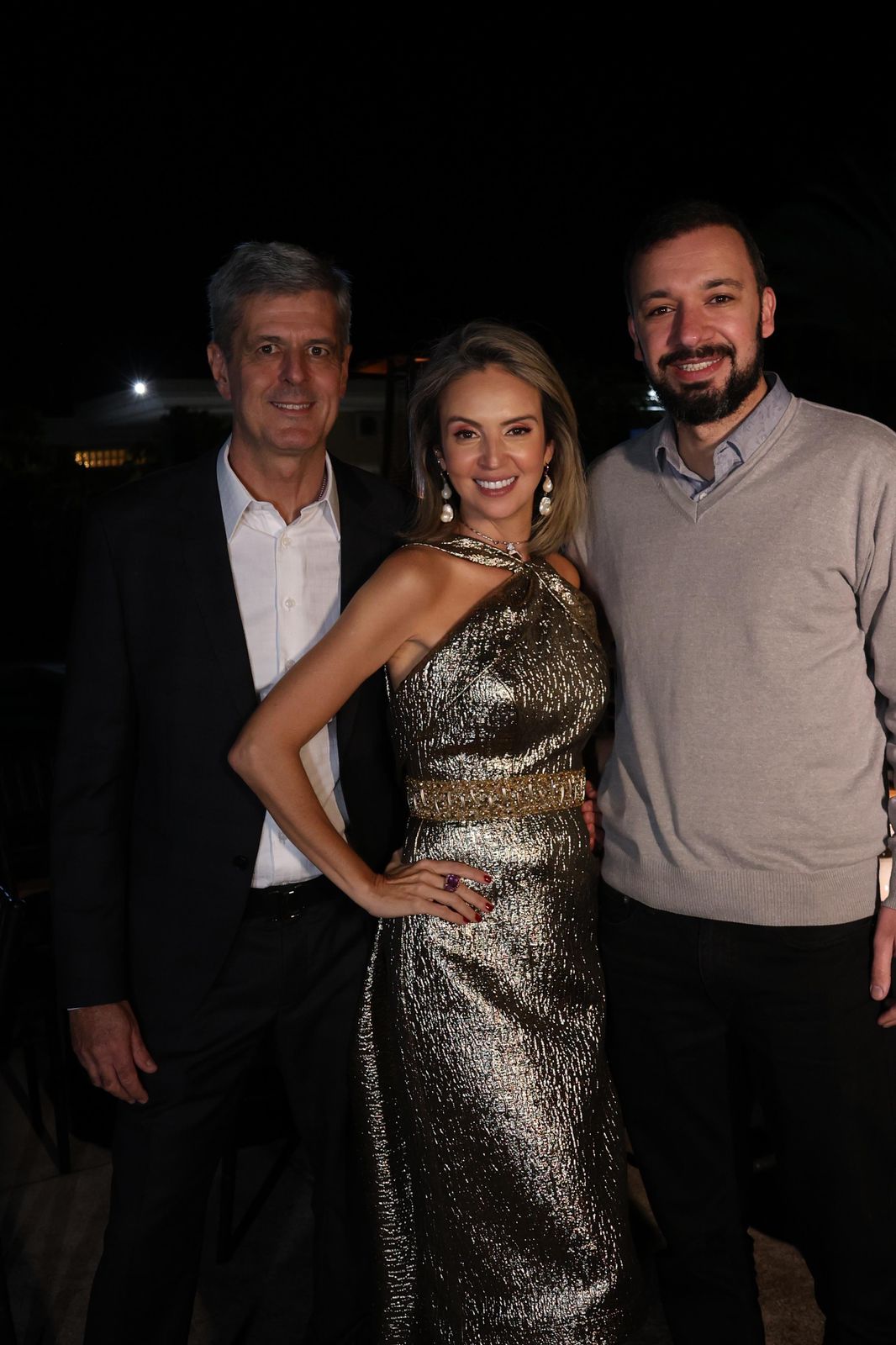 André Callegari, Cristina Motta e Hilmi Abdulah Neto