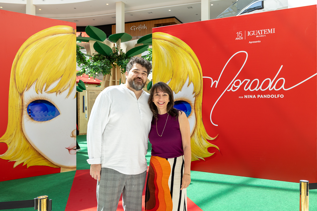 Bruno Ogura e Nina Pandolfo