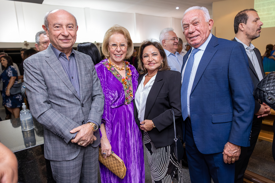 Carlos Flávio Marcílio, Janete Vaz, Maria José e Adelmir Santana