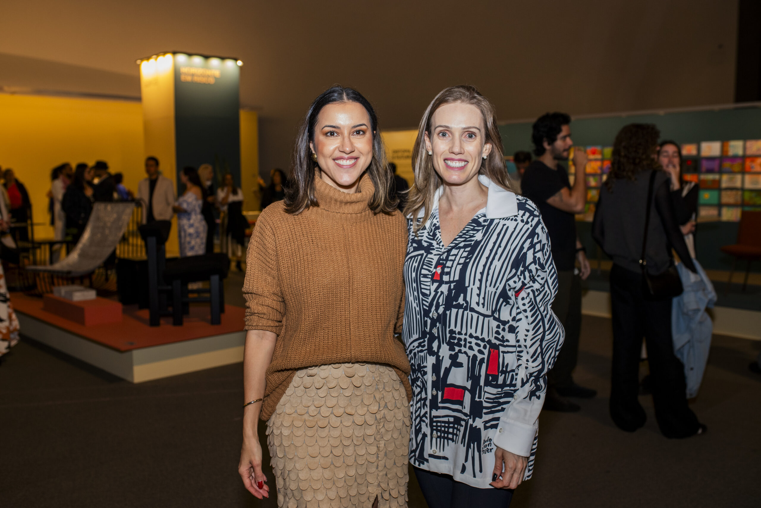 Carol Coelho e Odete Machado