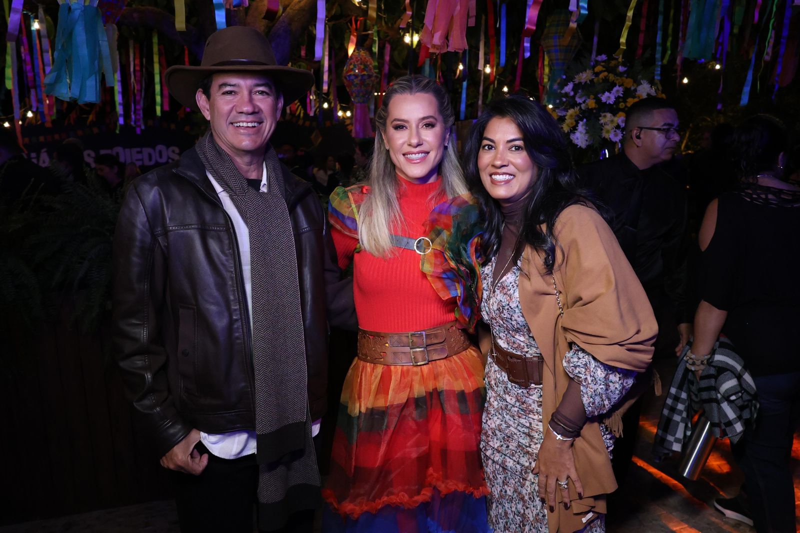 Cléber Lopes, Flávia Toledo e Adriana