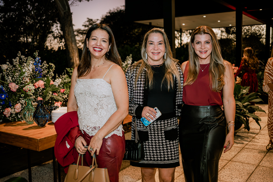 Dirce Nascimento, Simone Resende e Cláudia Ferrara