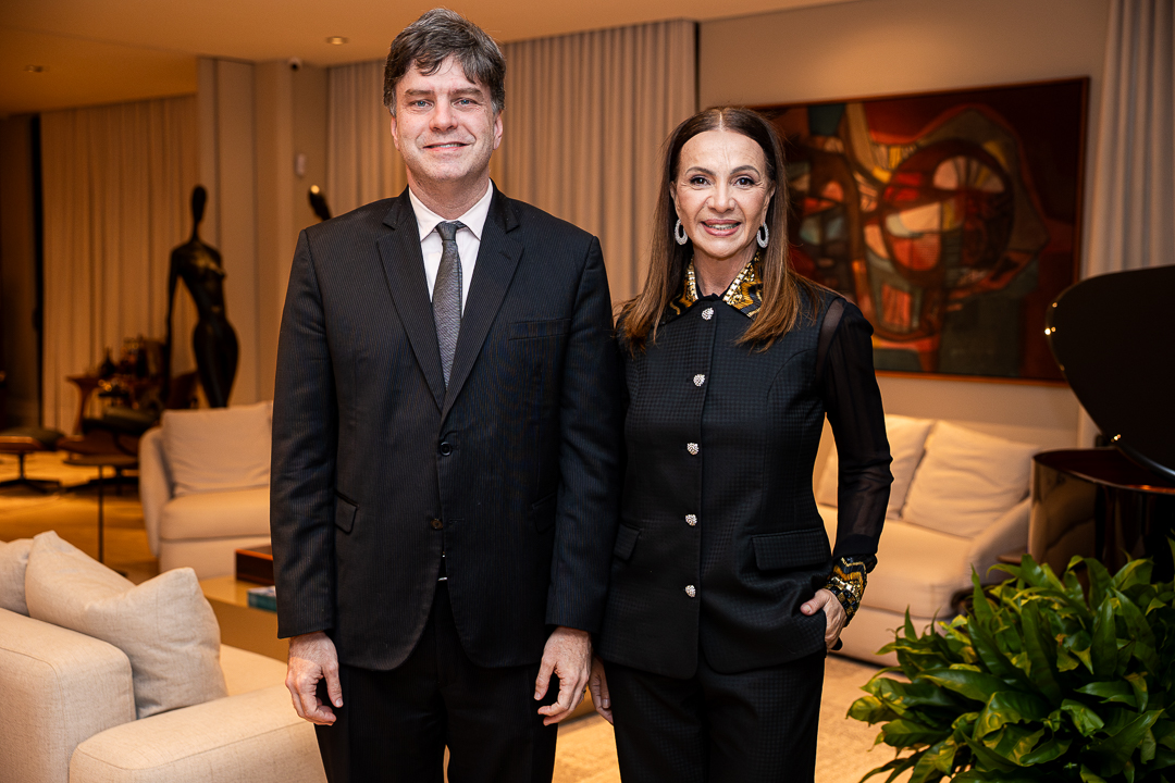 Georges Seigneur (Procurador Geral de Justiça) e Paula Santana