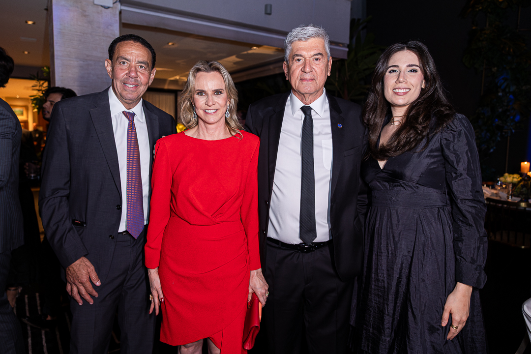 Geovane Meireles, Duda Almeida, Luiz Antônio Reis e Marina Feres