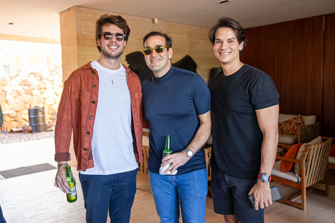Gilberto Salomão Neto, Rafael da Cunha Guedes e Sandro Covre