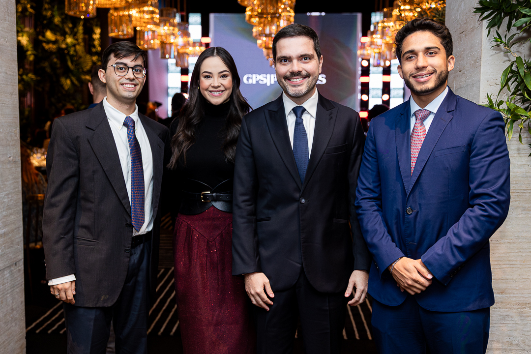João Marco Daros, Beatriz Gomes, Victor Britto e Jonas Brito