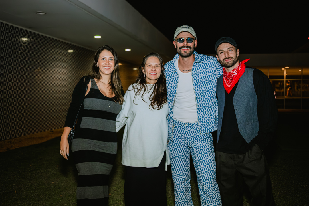 Juliana Alves, Carla Monza, Dan Moreira e Alexandre Neves