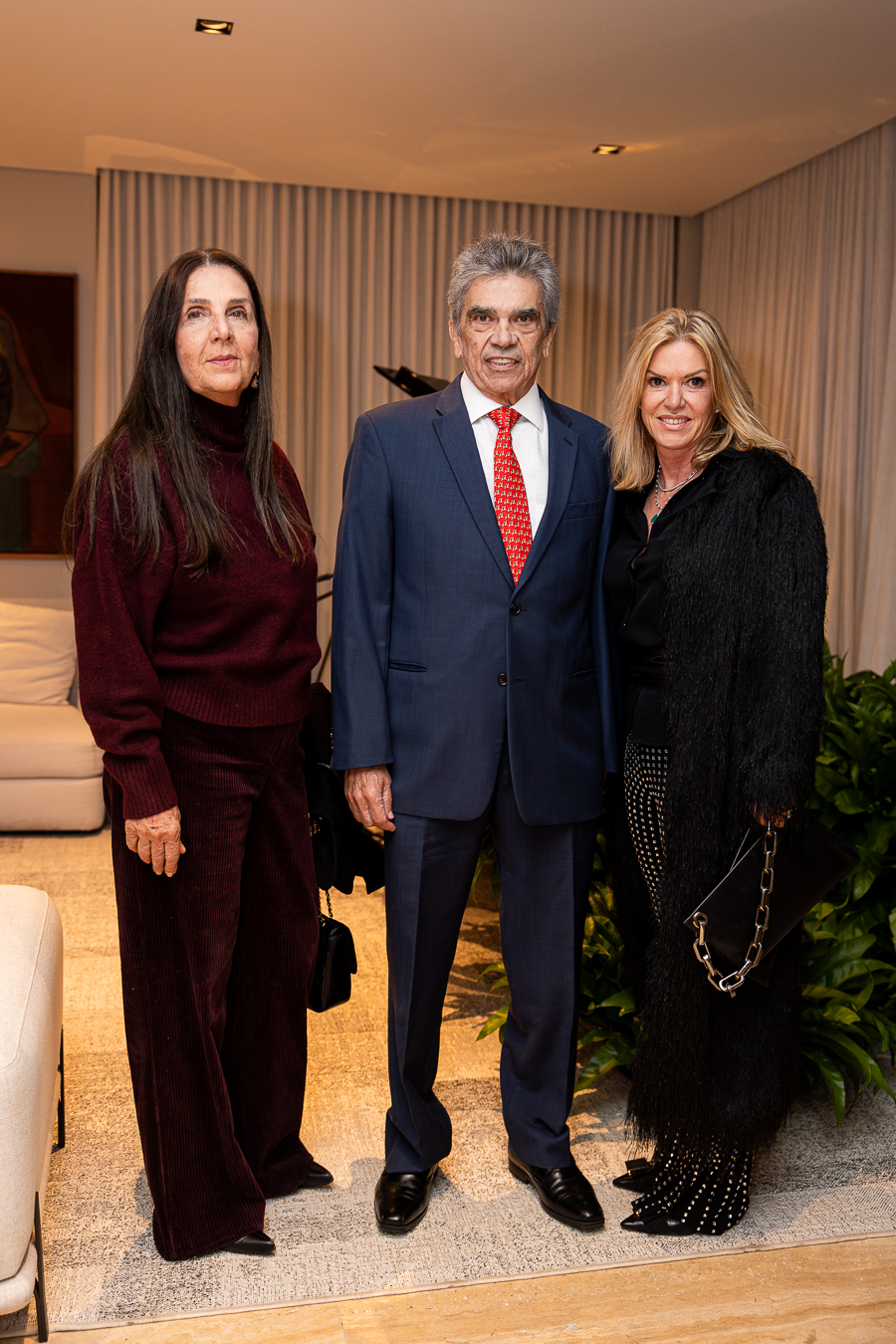 Lilian Rocha, Ferulio Lopes e Cláudia Maldonado 