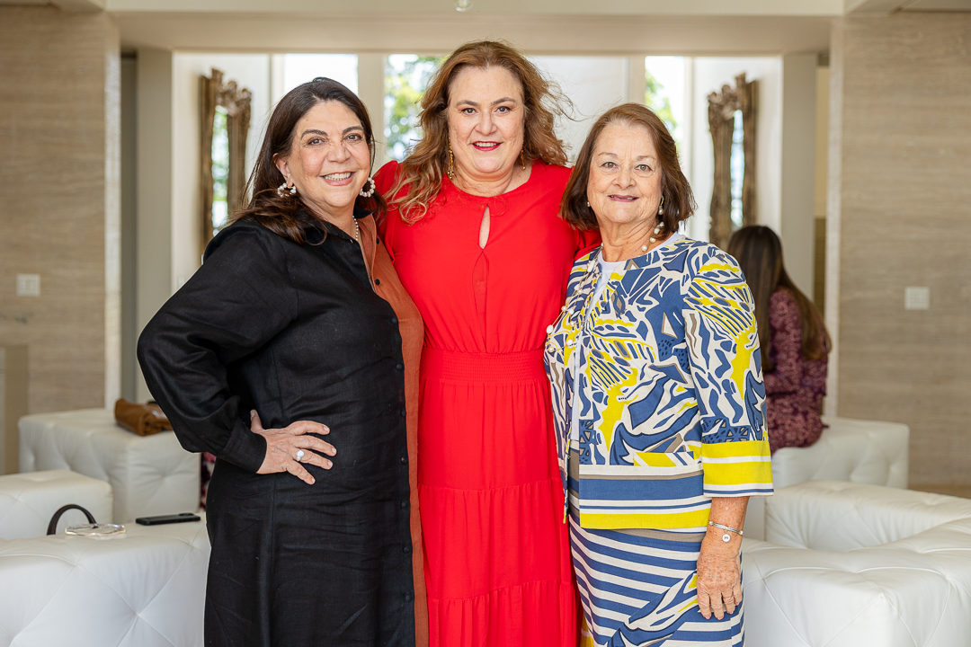Liliane Narciso, Norma Merheb Defeo e Márcia César
