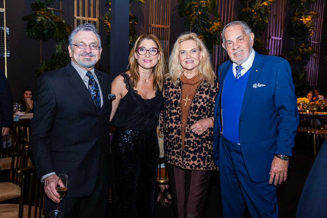 Luiz Afonso de Medeiros, Laura Oliveira, Ivonice Campos e Fábio de Carvalho